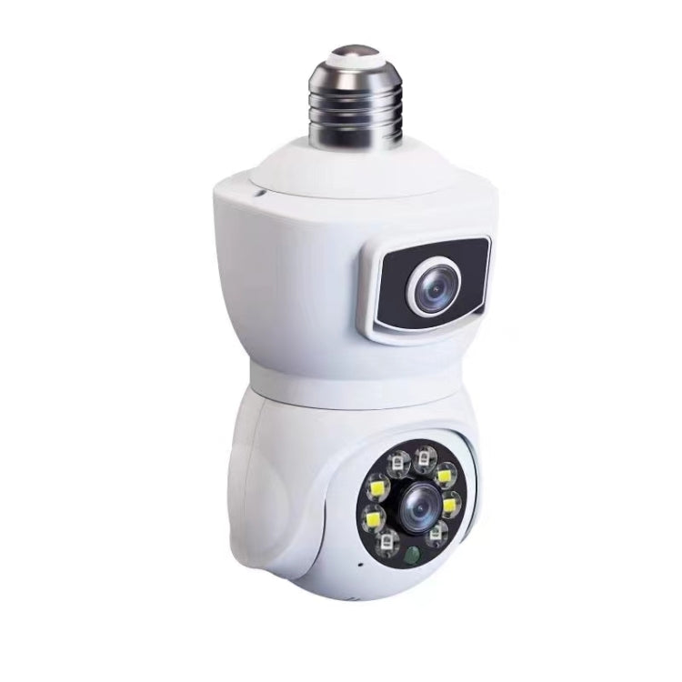 DP41 Bulb-type Dual-lens Motion Tracking Smart Camera Supports Voice Intercom, DP41 (White), DP41 (Black) DP41 Bulb-type Dual-lens Motion Tracking Smart Camera Supports Voice Intercom, DP41 (White), DP41 (Black)